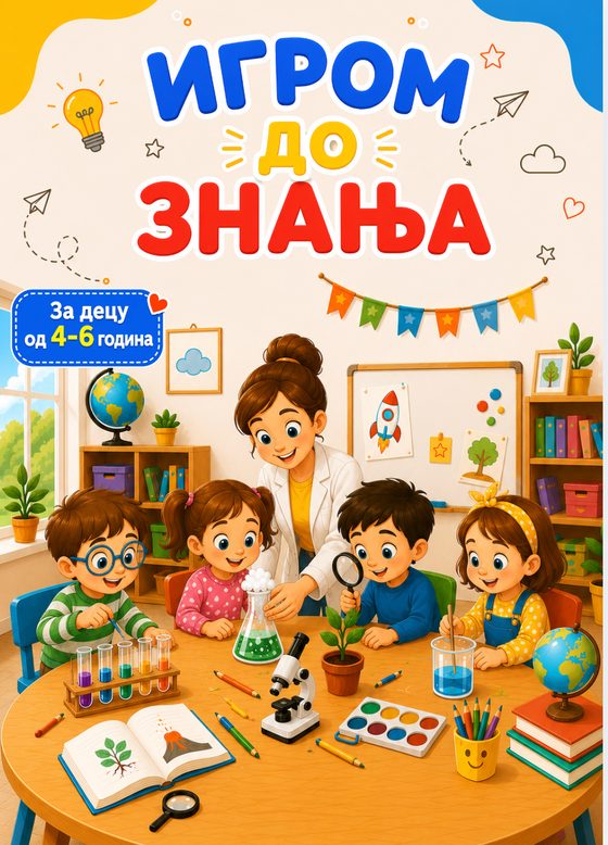 Игром до знања — за децу од 4 до 6 година