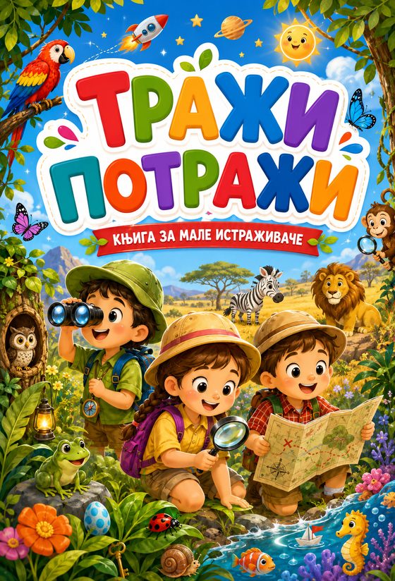 Тражи потражи — књига за мале истраживаче